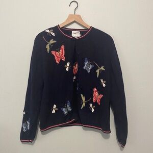 Vintage Hand embroidered sweater